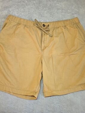 Eddie Bauer Top Out Ripstop Shorts Mens XXL Khaki Tan